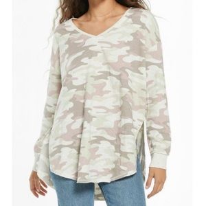 Z Supply Camo Long Sleeve Shirt